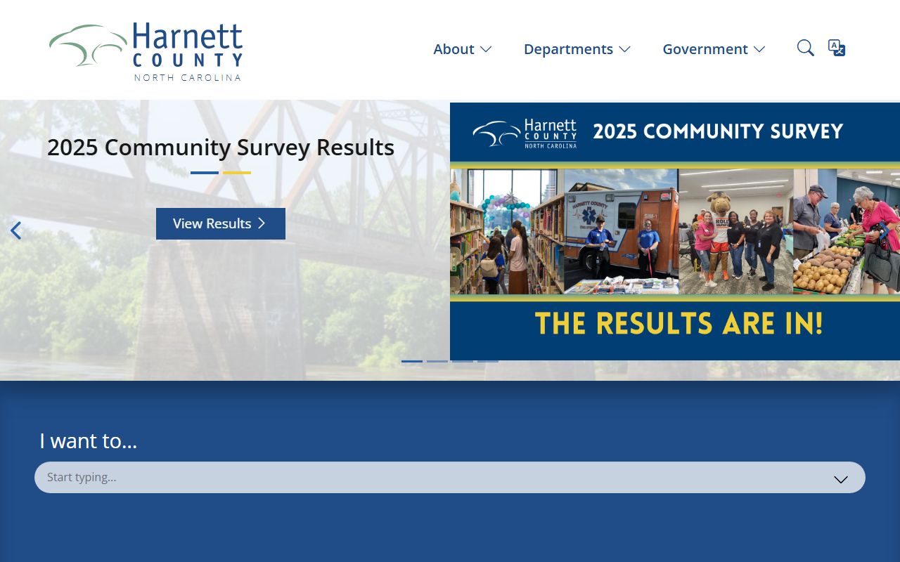Harnett County public records county services